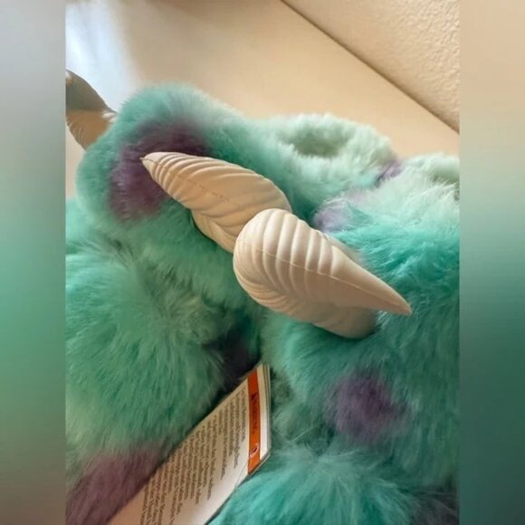 NWT CROC Monsters, Inc. Sulley Classic Cozzzy Sandal M7/W9 - Picture 2 of 10